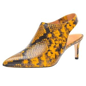 Joie Rines Snake Embossed Mule